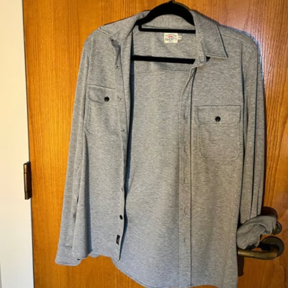 Faherty Legend Mens Sweater Shirt